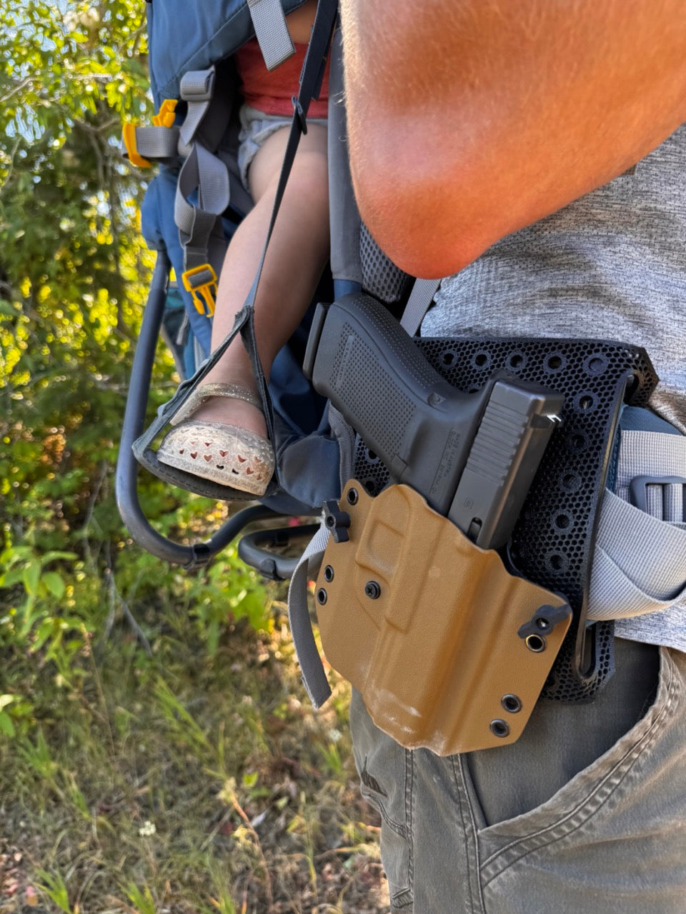 Hip Plate for backpacks