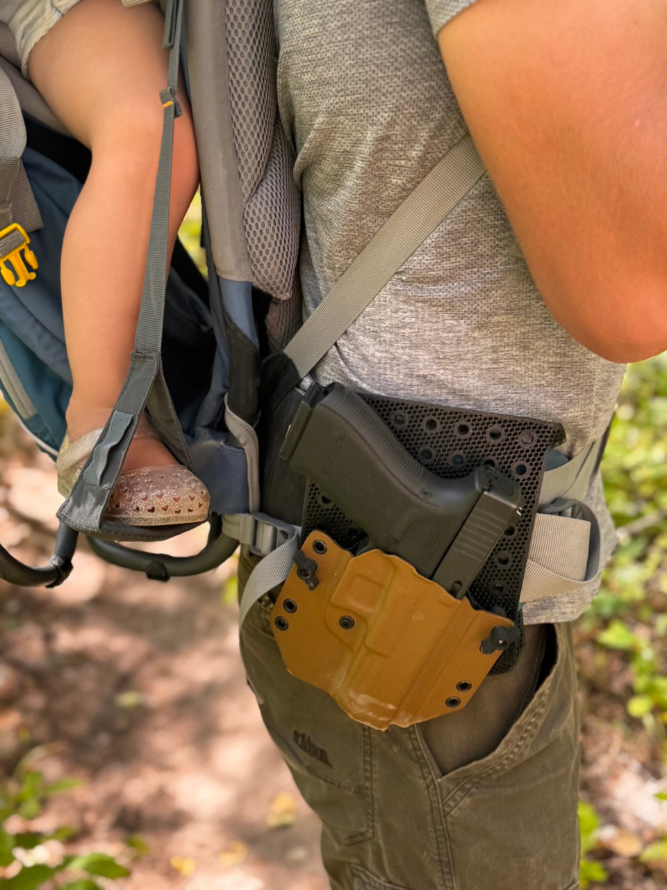 Hip Plate for backpacks